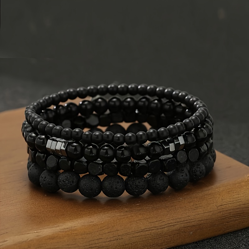 LA GARZA Pulsera Mujer Hombre Unisex Plata Protector Ajustable