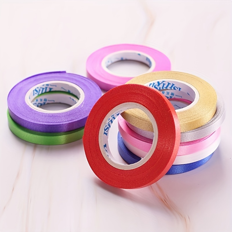 

Ten Rolls Of Vibrant Balloon Ribbons, Each Measuring 196.85 Inches In Length (with A Width Of 0.4 Cm Or 0.15 Inches), Wedding Decor, Party Supplies, Balloon Ties, And Birthday Celebration Streamers.