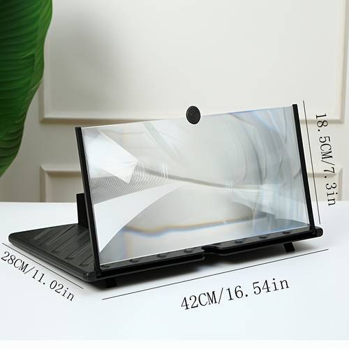 20 inch phone screen amplifier optical acrylic lens hd phone screen magnifier video expandable hd screen movie video