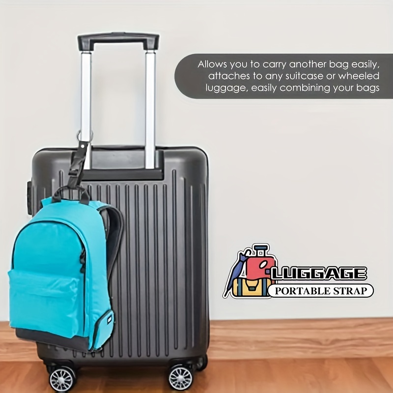 1pc Suitcase Portable Travel Strap, Backpack Luggage Anti-theft Packing Strap