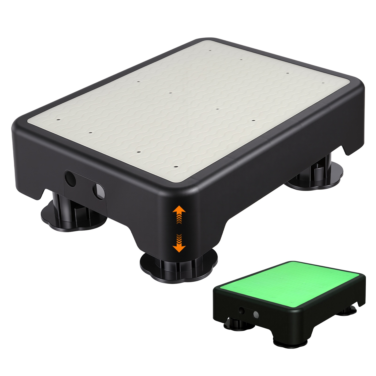 Image of Height Adjustable Step Stool, 3 Levels Of Height Adjustment, Climbing Aid, Ideal Step Stool For Indoor And Outdoor Use