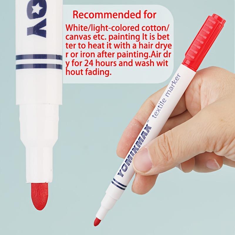 rotuladores tintas tejidos no lavables en 12 colores pintar Temu