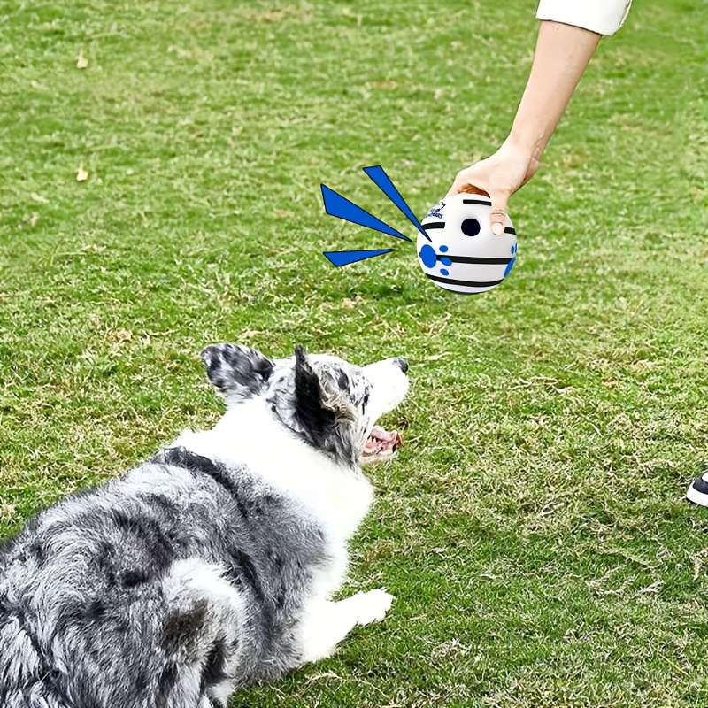 Interactive Sound-Emitting Dog Toy Ball for Pets