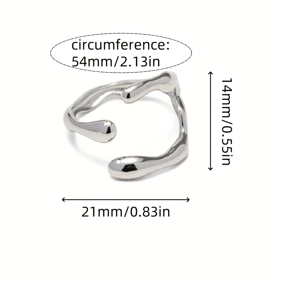 Minimalist Stainless Steel Ring for Women
