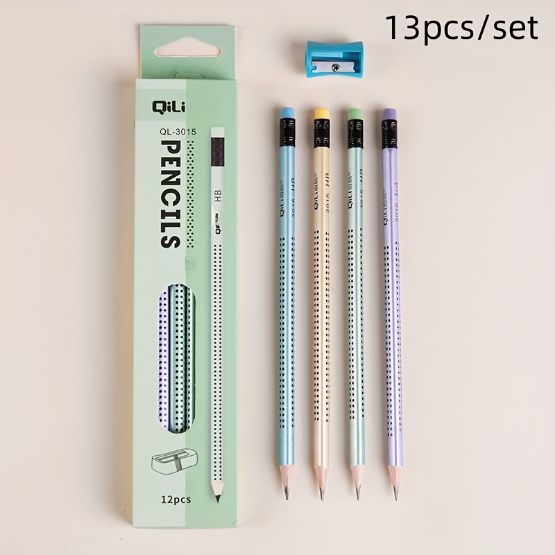 

13/39pcs Pencils, Hb Pencils With Pencil Sharpener, Pencil For School And Office Supplies