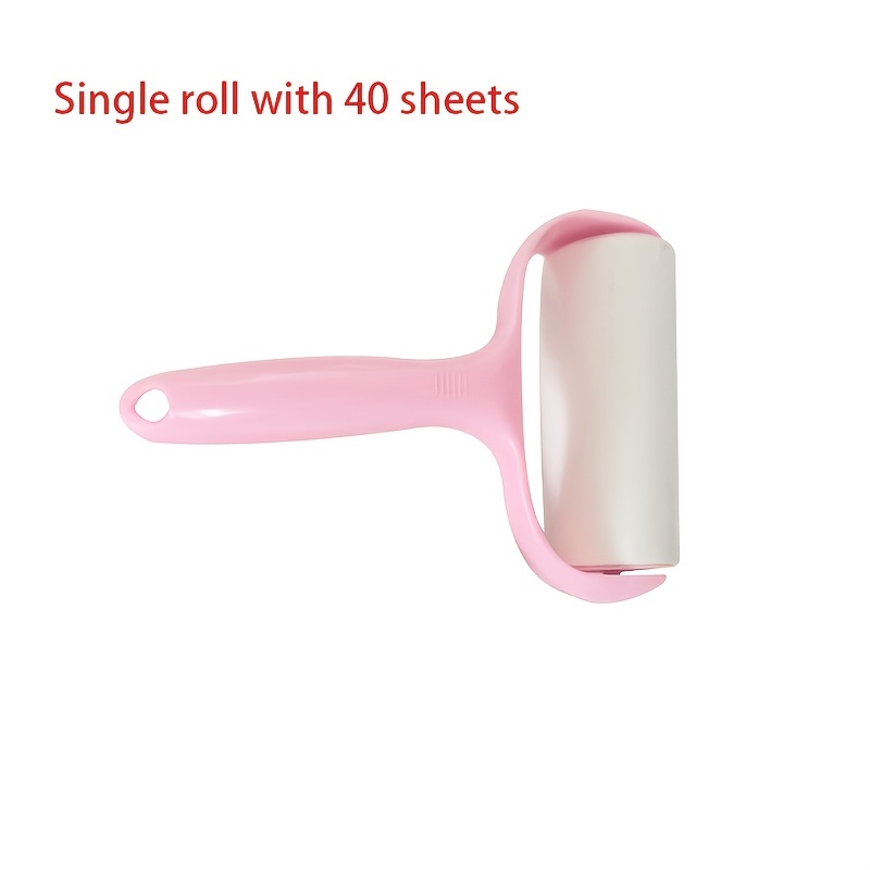TEMU Lint Roller Roll With Tear-off Lint Paper Set, Includes Multiple Rolls Of Replacement Paper, Removes Clothing Hair, Cat Hair, Dog Hair, Suitable