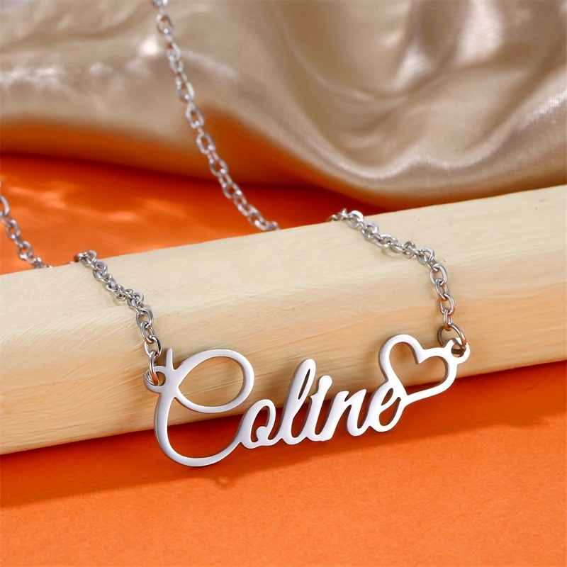 Celine on sale name necklace