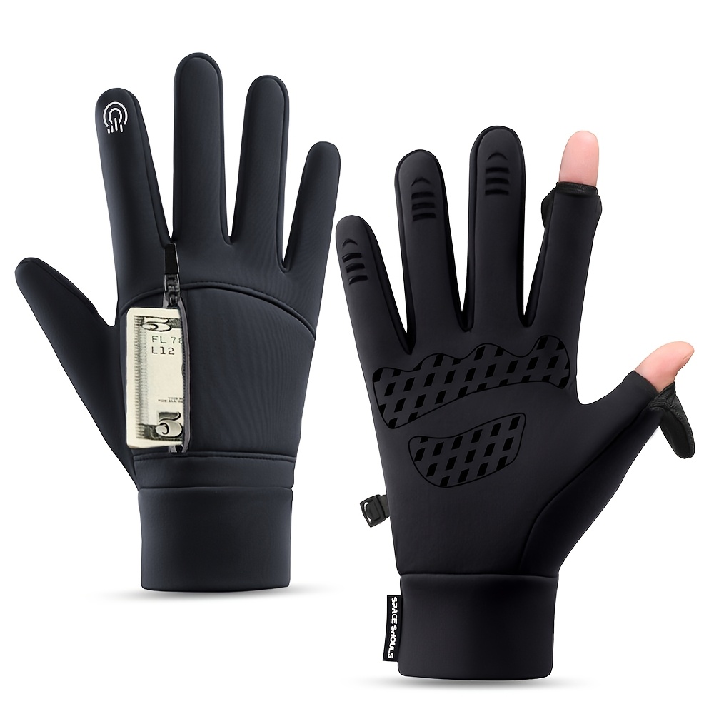 

Touchscreen Cycling Gloves - Windproof, & For , , &