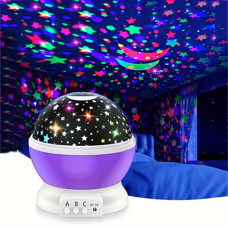 Star Projection Lamp Led Star Projector Blue Sky Full - Temu