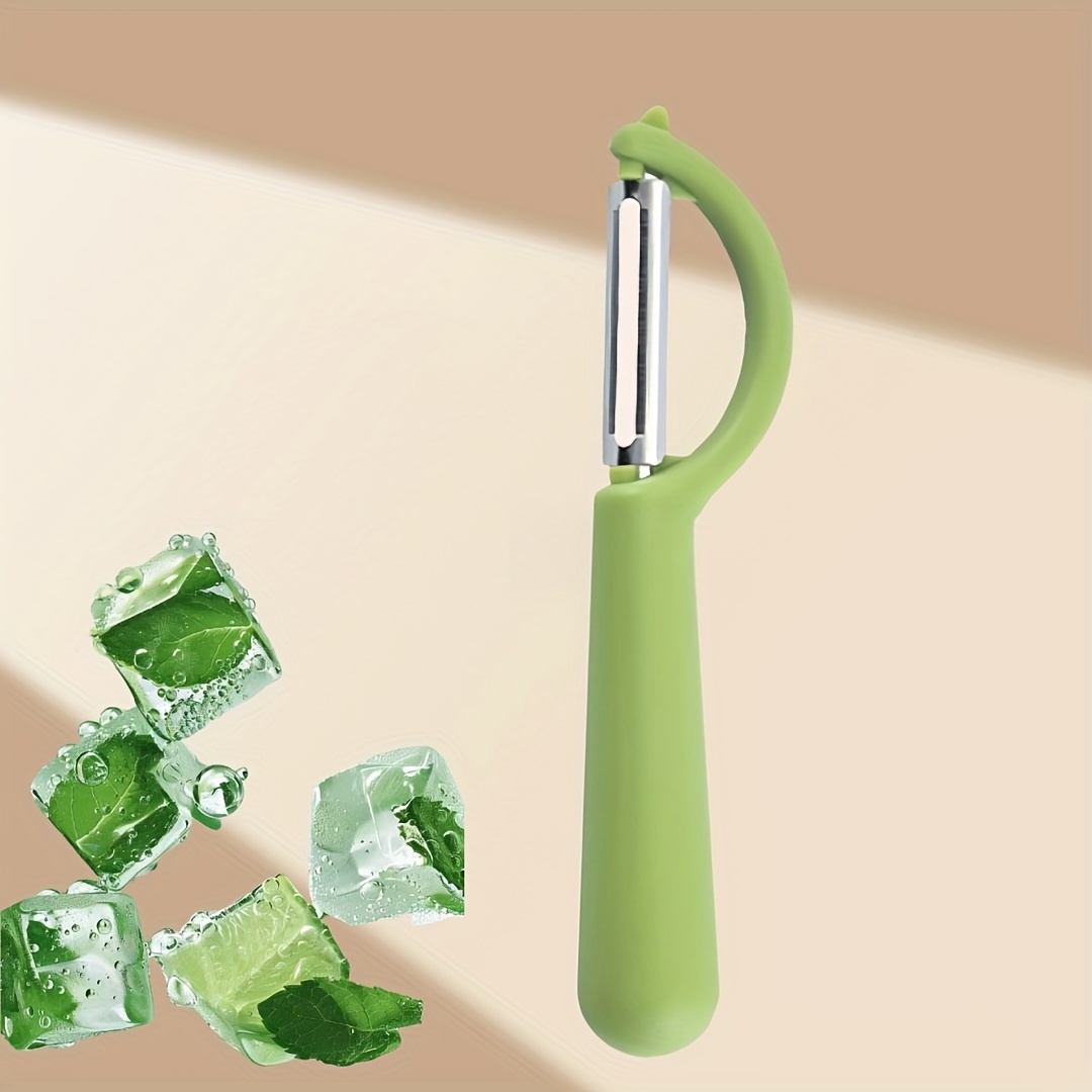 Multi-functional Peeling Tool For The Kitchen, An Peeler For Fruits, Carrots, Vegetables, And Potatoes, Featuring An I-shaped Stainless With An Ergonomic Non-slip Handle, Sturdy And Durable, 1pc