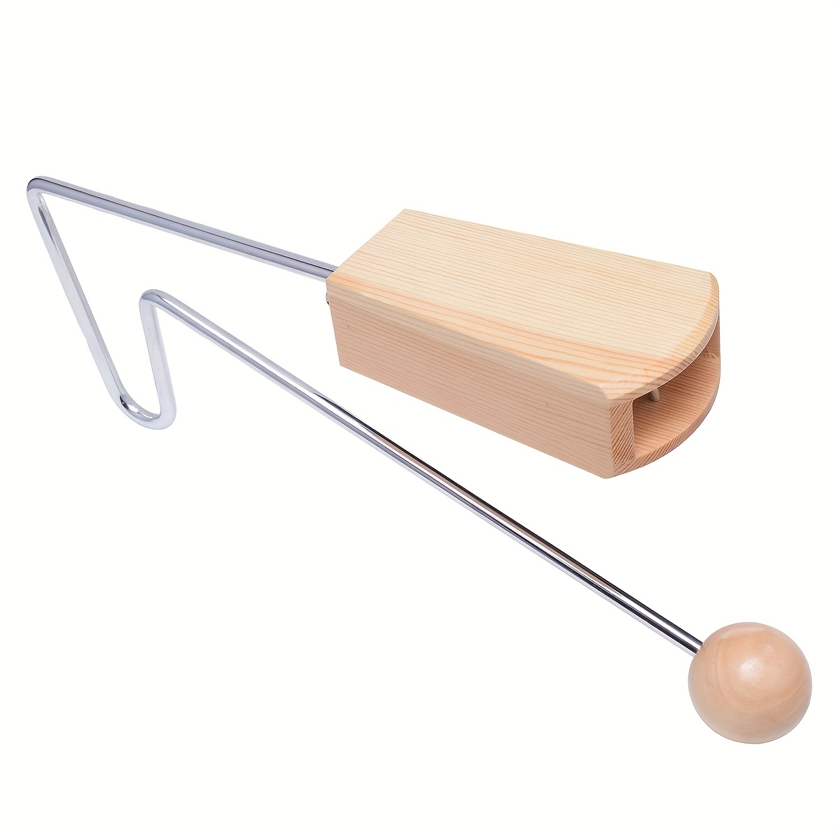 TEMU 1pc Vibra Slap Percussion Instrument Latin Vibraslap Handheld Musical Instrument For Studio Enthusiast