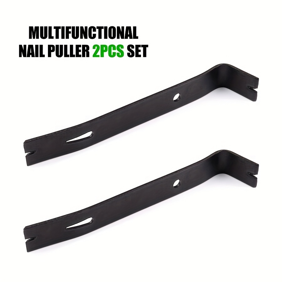 TEMU Nail Remover Set, Made Of Carbon Steel # 45 Material, Heavy-duty And Mini Nail Puller, Suitable For Dismantling Wooden Boxes And Cabinets, Etc