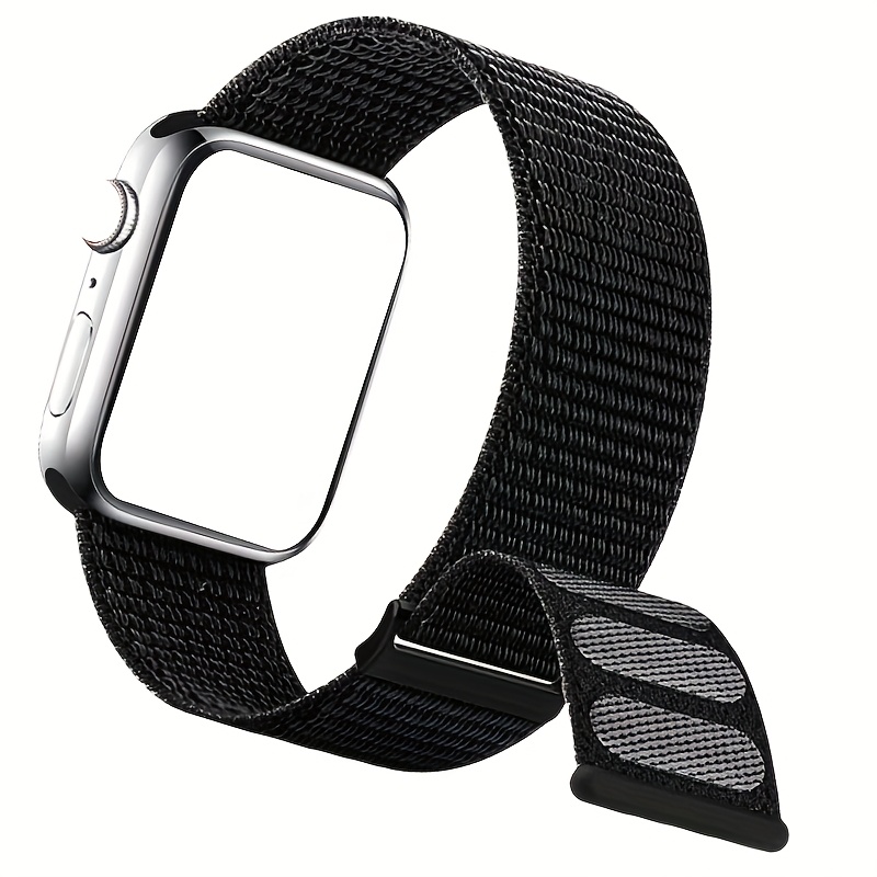 

Nylon Sport Band Compatible With Apple Watch Band 38mm 40mm 41mm 42mm 44mm 45mm 46mm 49mm, Adjustable Breathable Women Men Braided Strap Compatible For Iwatch Series 10/9/8/7/6/5/4/3 Se Ultra 1/2