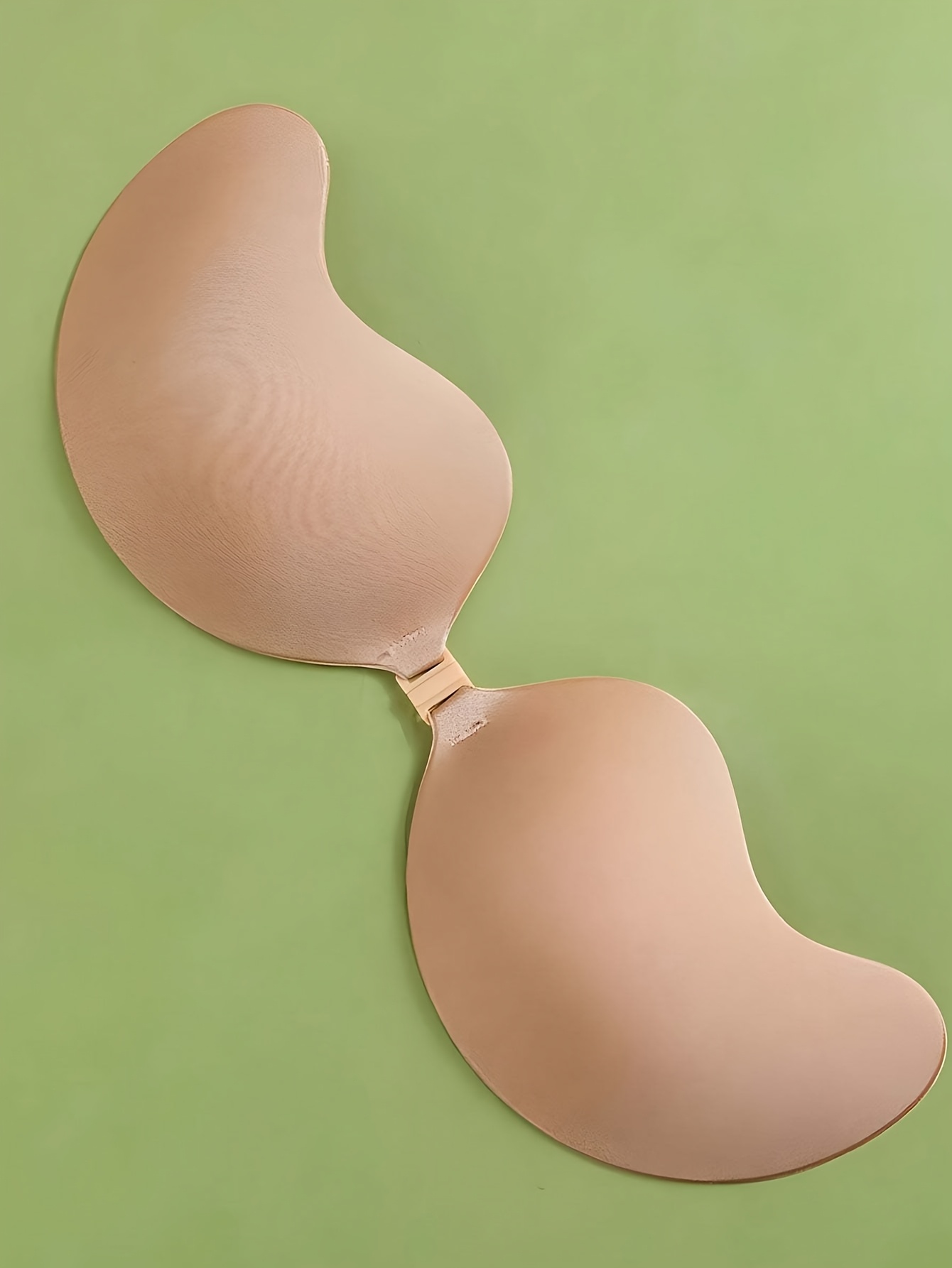 4pcs Women?s Backless Self-Adhesive Strapless Bras - Push-Up Invisible Under Clothes, Breathable Anti-Sagging with Adjustable Straps & Textured Comfort Panels for Daily Wear, Workouts, Special Occasions (Beige/Black), Strapless Push Up Bra, Seamless Undergarment, Smooth Finish, Secure Adhesion, Nipple Cover, Workout Enthusiasts