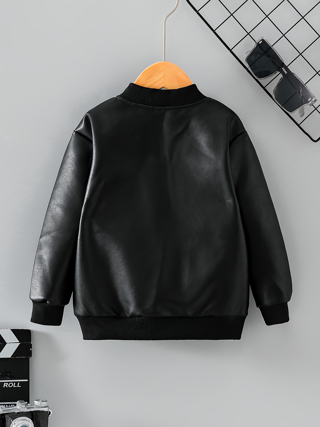 Dhgate Hooded Coats Leather Jacket For Year Old Boy Boys' Fleece