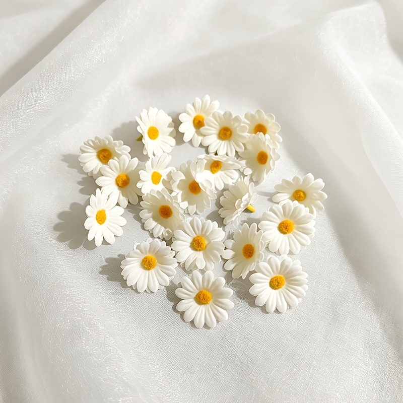 TEMU Margherita Artificiale, Diametro 4CM, 30pz, 70pz, , Confezione Regalo, Fiori Decorativi per , Matrimonio, Festival, Decorazioni per Feste, Fiori