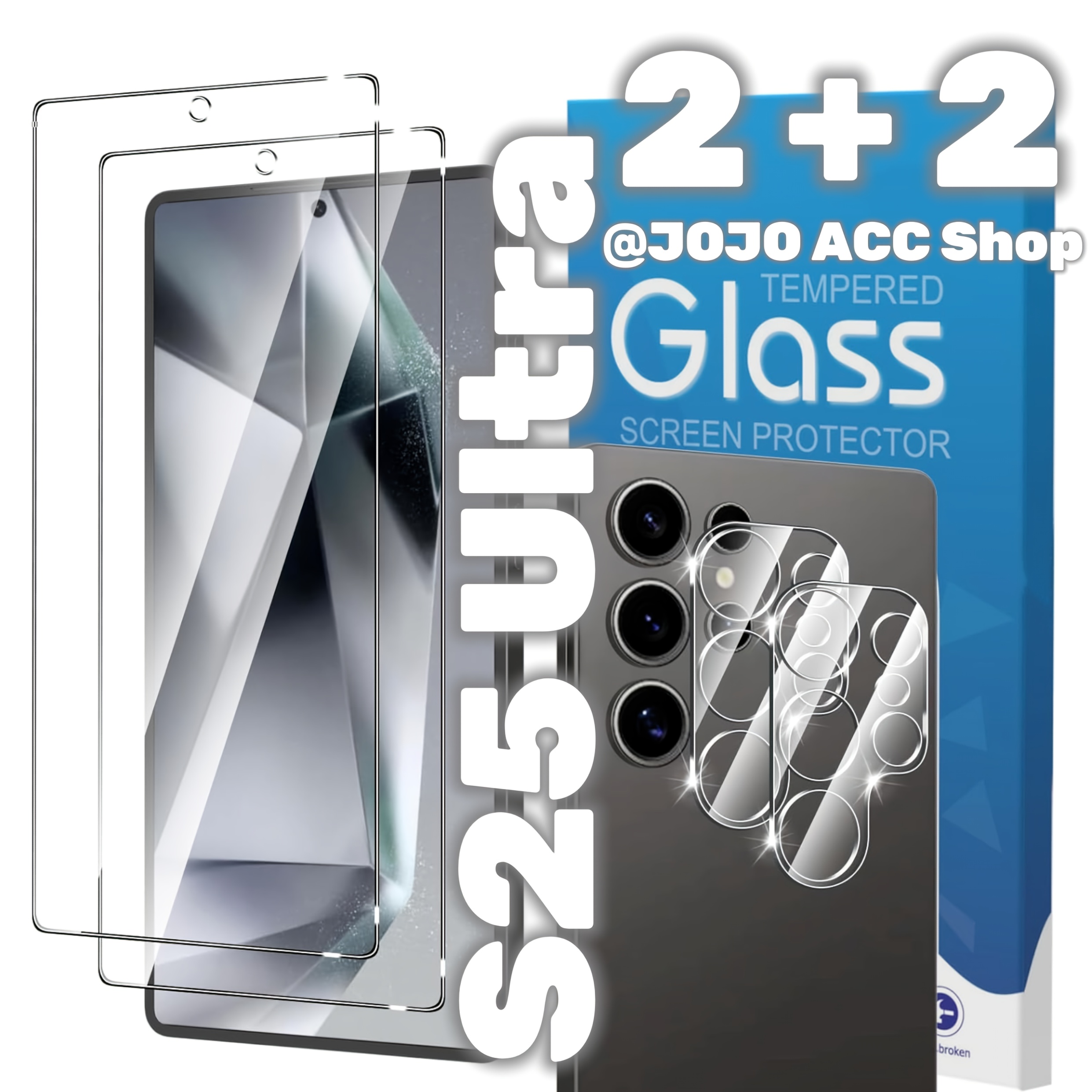 

Screen Protector For S25 Ultra, S25 Plus, And S25, Featuring 9h Tempered Glass -resistant And Supports With Technology, For The Samsung S25 Ultra 5g With A 6.8-inch Display.