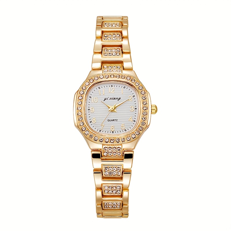 TEMU Trendy Women's Watch With A Stylish Bracelet Design, Exuding A Sophisticated Charm.