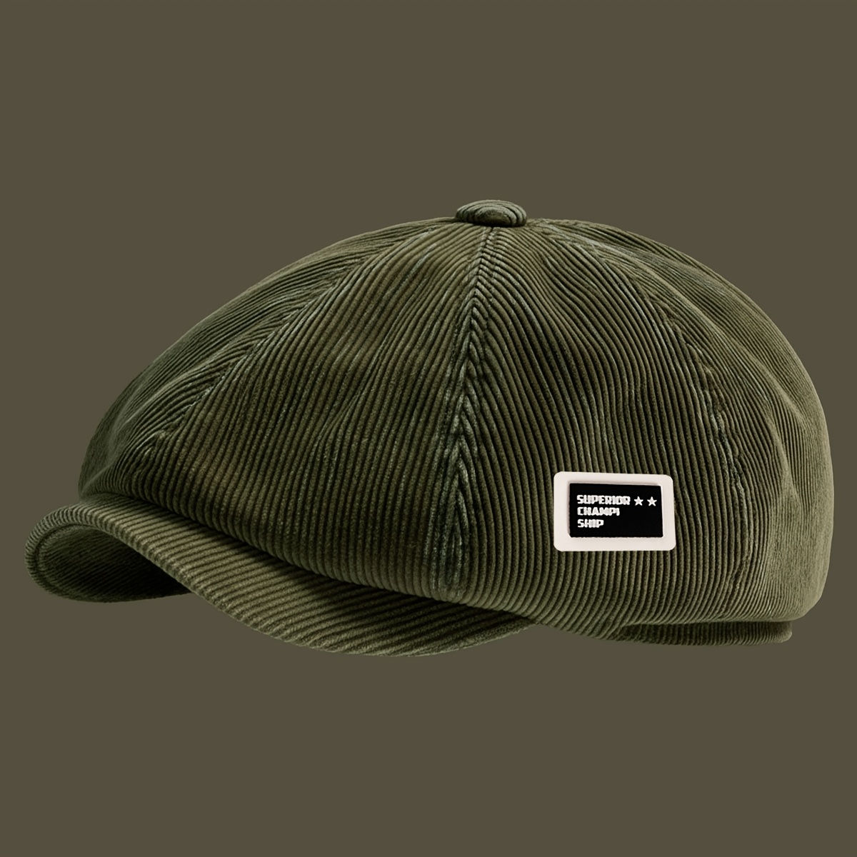 TEMU Vintage Homme, Casquette Avancée, Casquette de Journalier Octogonale, , et Confortable - Facile à , Multi-Couleurs Disponibles, Durable et Non