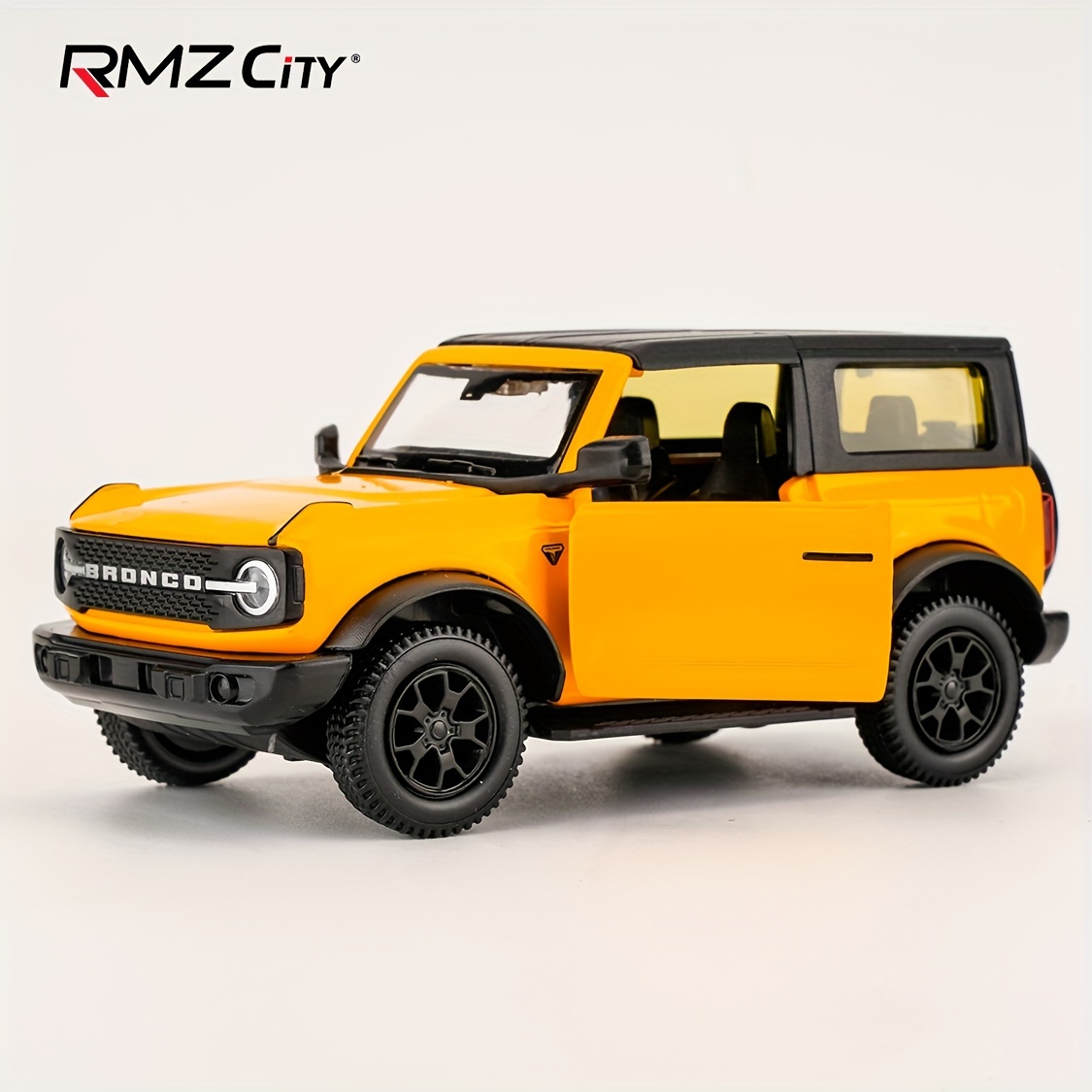 

1:36 Ford Toy Car, Diecast Zinc Alloy Pull Back Model Car, , Collection Kids Toy For Aged 3 And Up, Gift Yellow