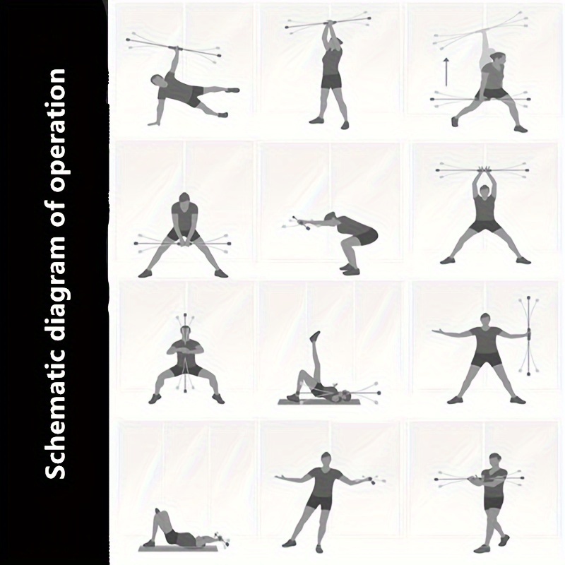 Fitness Stick Fitness Stretching Stick Shaking Stick Full - Temu