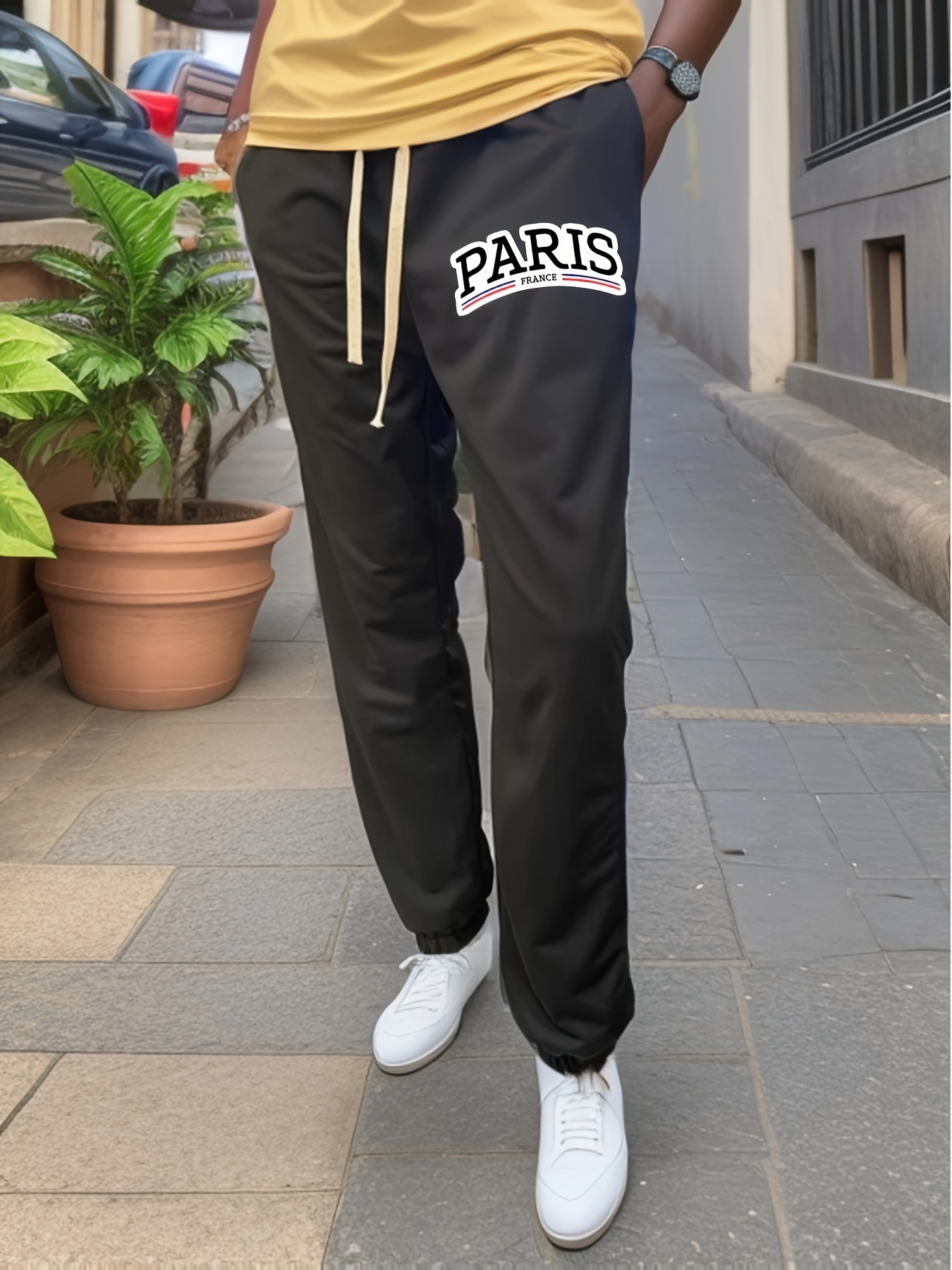 Paris Eiffel Tower Yoga Pants For Women High Waist Leggings with Pockets  For Gym Workout Tights : : Fashion