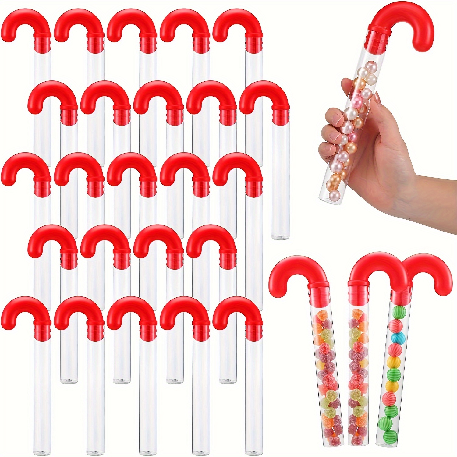 

12- Plastic , Red Lid, Christmas , For Christmas, Home &