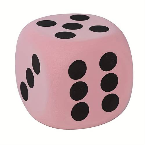 a large soft foam die in a random for learning and playing suitable for birthdays christmas halloween and more