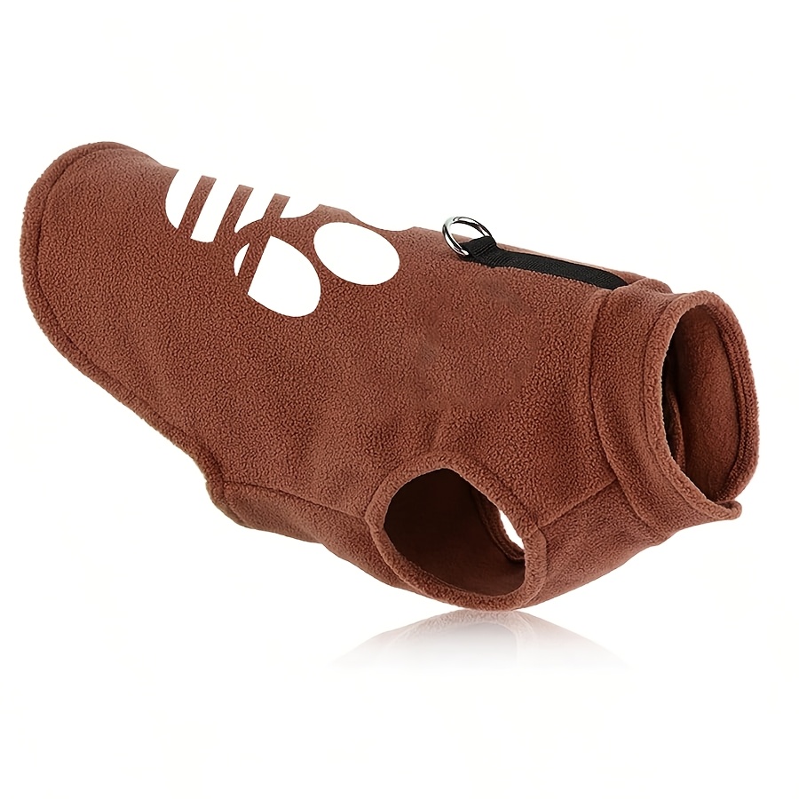 TEMU Pet Dog Clothes Cozy Polar Fleece Dog Sleeveless Vest, Warm Winter Pet Clothes, Comfortable Puppy Outfit For Small To Medium Dogs