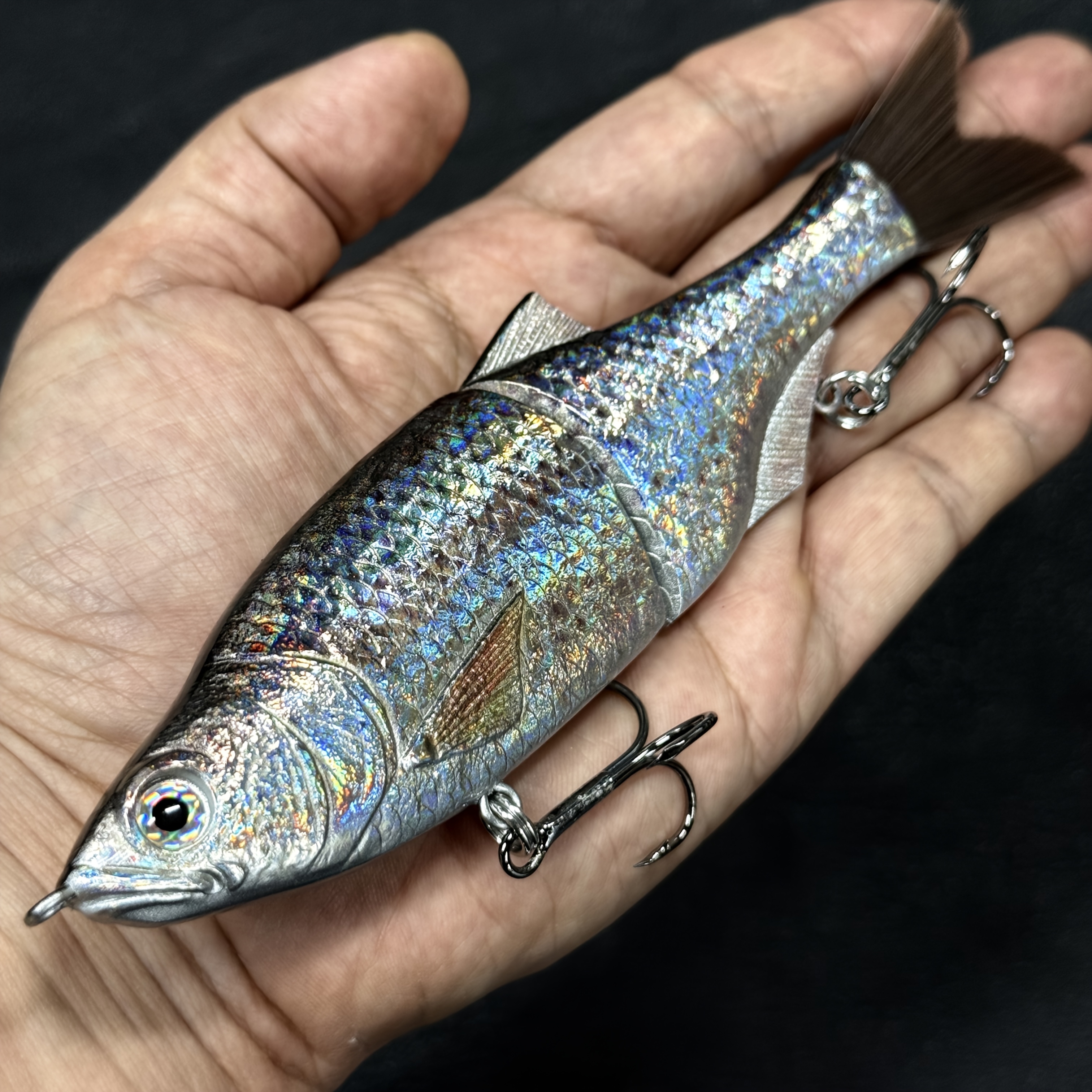 bass magnet lures shift r shad Boss Medium Hybrid Color:Dirty Perch Reaction Innovations Sweet Beaver King Salmon The body shape has