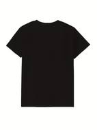 boys summer casual short sleeve t shirt soft breathable fabric loose fit round neck cute puppy graphic print machine washable everyday playwear boy shirts