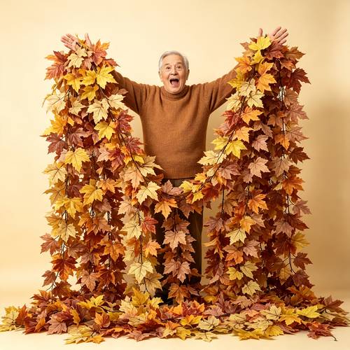 immagine dell'articolo 2 pezzi, lunghezza 350cm/137.79 pollici, set con foglie con - , viti di albero pendenti, per decorazione , decorazione , decorazione , decorazione soggiorno