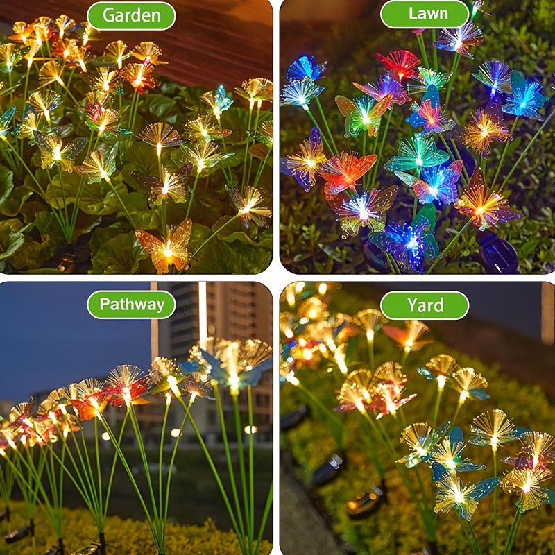 solar lights outdoor decor smart sensor with auto brightness garden   patio lighting   gift Product details 7