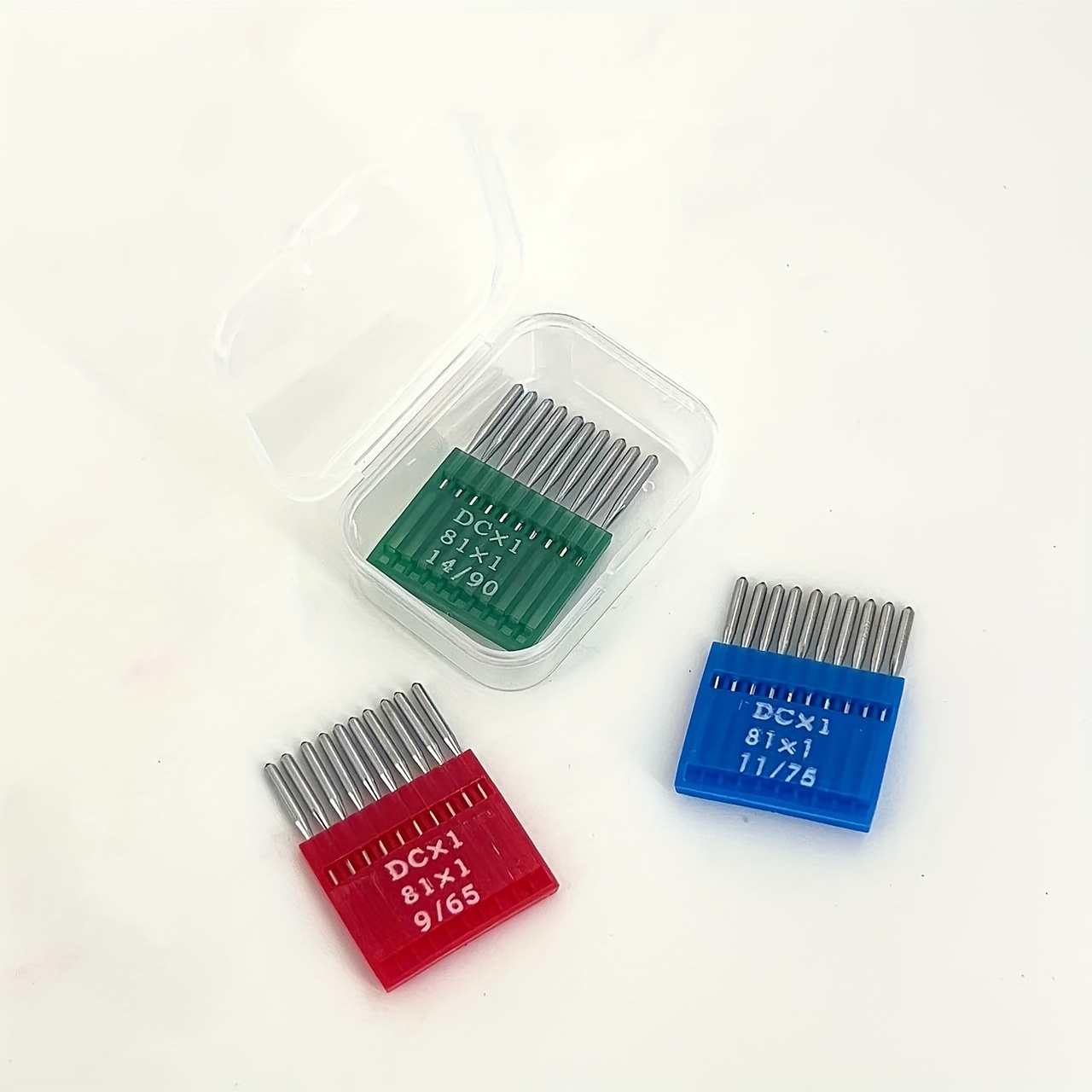 TEMU 30pcs Overlock Needles ( X 1 9/65, 11/75, 14/90) - Anti-skip And Anti-break Needles, Wear-resistant For Smooth Serging - Ideal For Overlock
