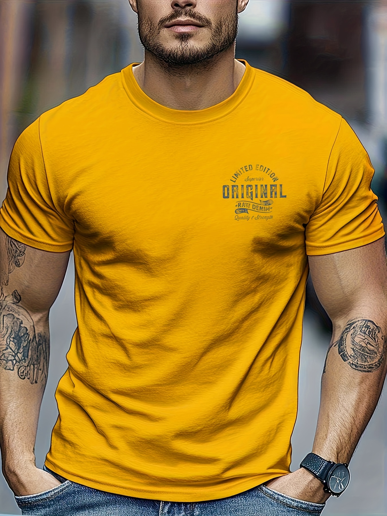 Men'S Original Graphic T-Shirt - Black Retro Vintage Tee, Lightweight Summer Shirt for Casual Everyday & Formal Outfits - Classic Fit Crewneck Top, Vintage T Shirts, Versatile Clothing, Bold Print Design, Breathable Fabric, Short Sleeve Top, Adult Clothing, Streetwear Style, Durable Construction, Basic Top, Young Adults