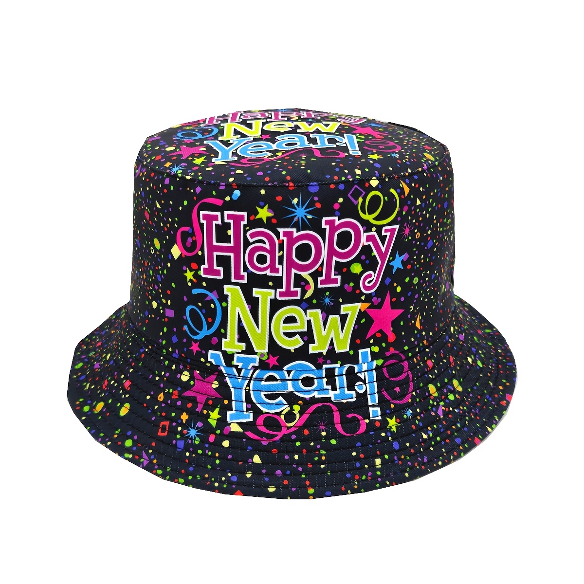 

1pc New Embroidered Polyester Hat, Unisex Cap For New 's , Inelastic Hat