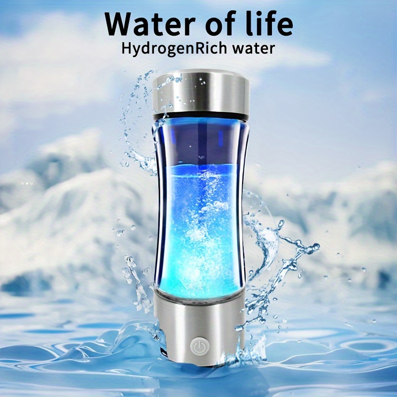 

Hydrogen Water Bottle, Hydrogen Water Generator With Spe Pem Technology Water Ionizer, Hydrohealth Hydrogen Water Machine Improve Water In 3 Minutes For Home, Office, Travel, Daily Drinking
