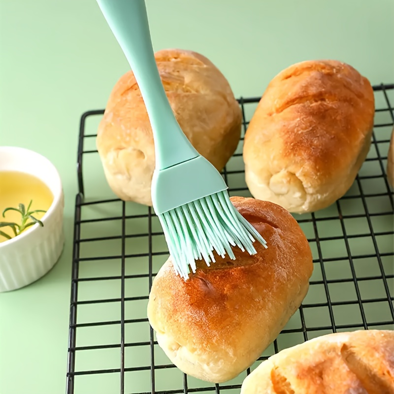 1pc Silicone Basting Brush - Versatile for BBQ, Baking & Outdoor Cooking, Durable Kitchen Tool