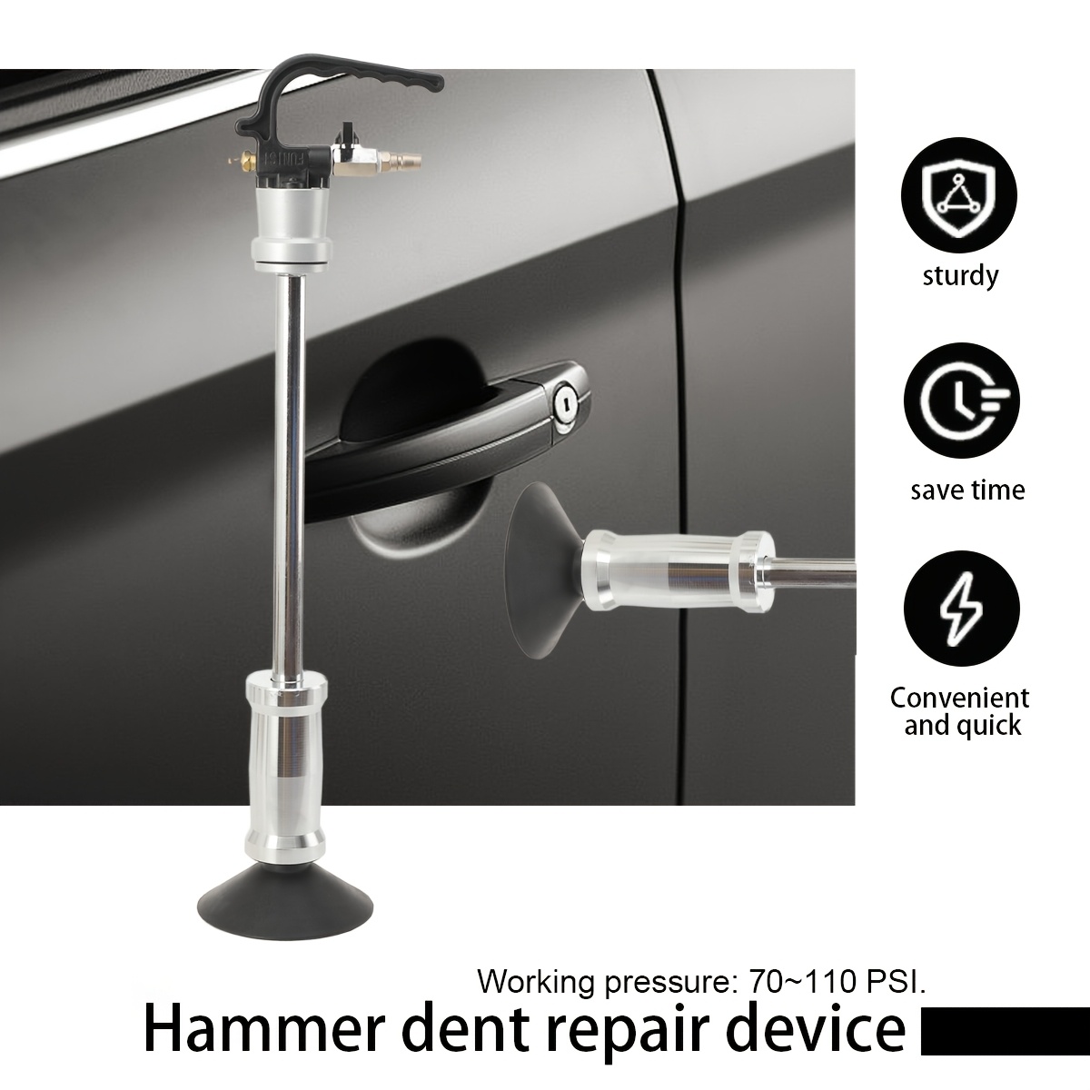 Pneumatic Tools Set for Car Body Repairs