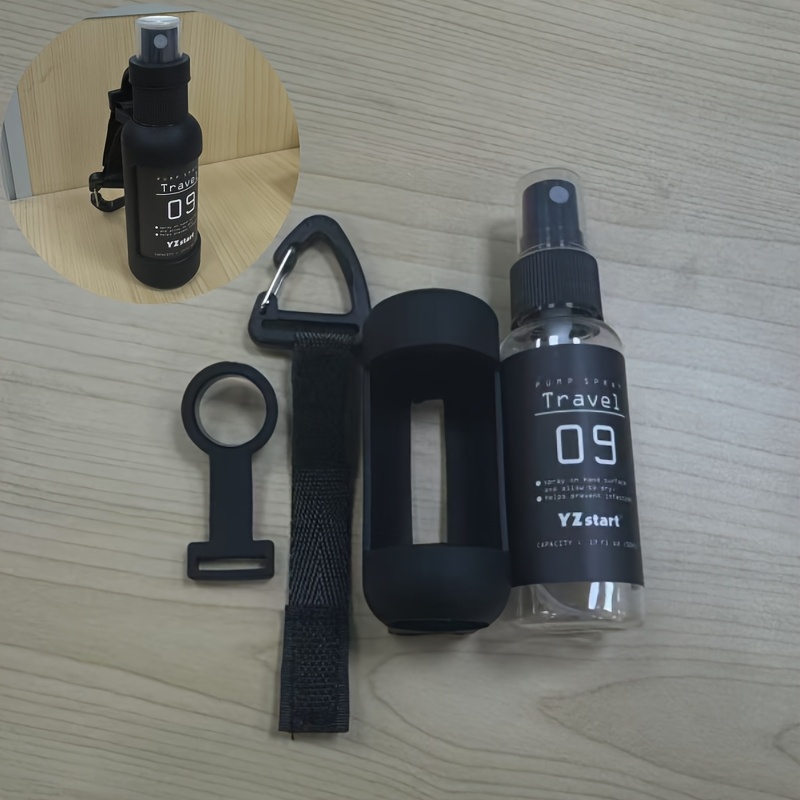 4pcs Accessories An Outdoor 50ml Spray Bottle Portable Hanging Sealed And Leak Proof