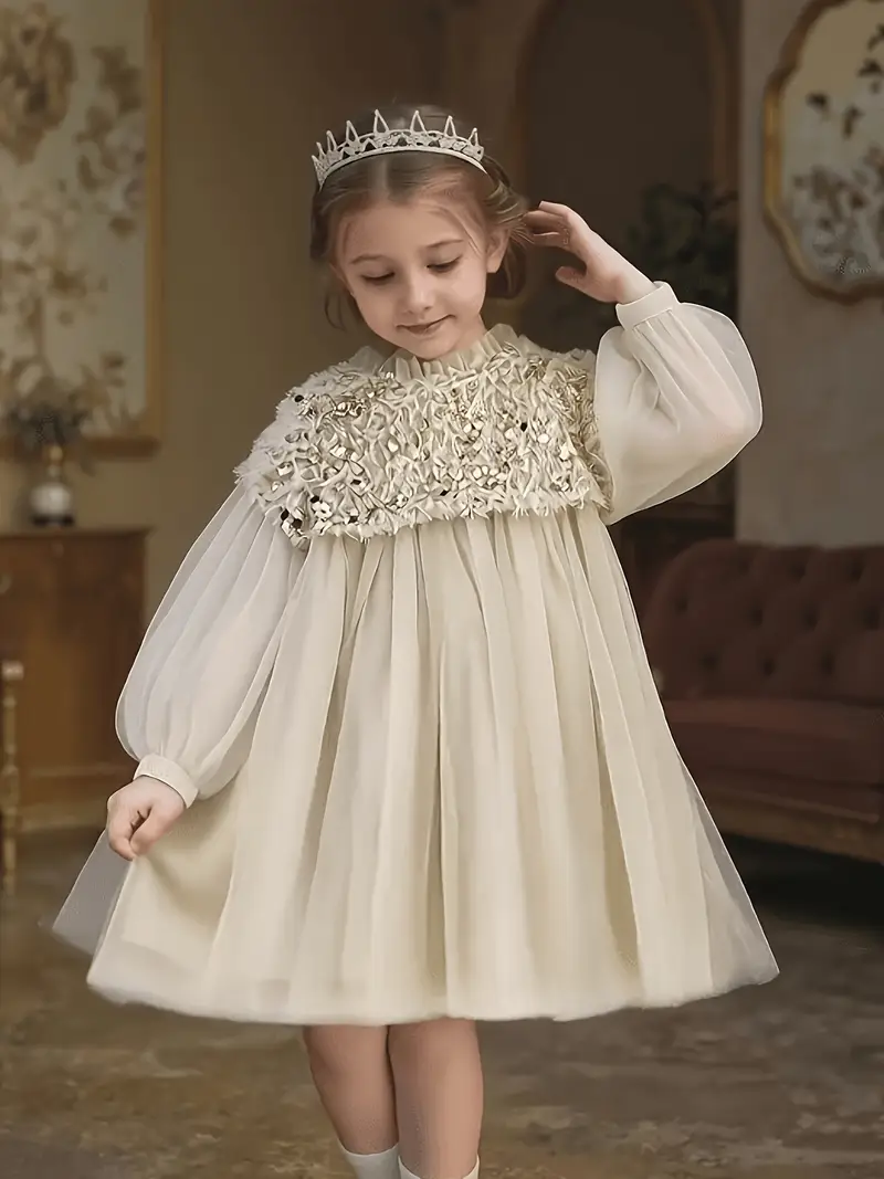 machine washable princess dresses *' Princess Dress with Bow Detail - Casual Polyester, Machine Washable