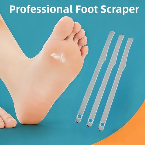 3pcs Stainless Steel Remover, Random Styles, Designed for Removing Dead Skin, Suitable for Men and Women