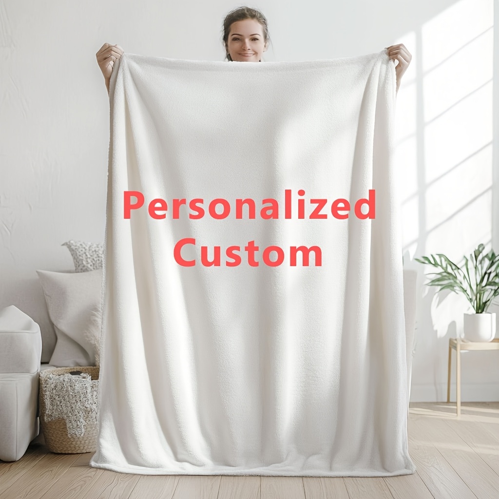 Special Custom Blanket, Soft and Warm, Personalized Gift