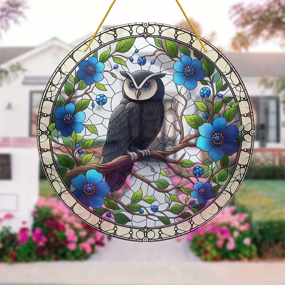 フクロウの羽20枚使用ドリームキャッチャー