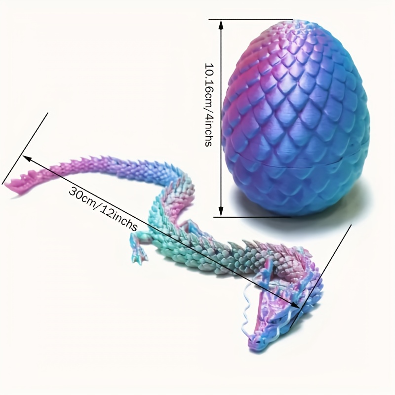 unique handcrafted 3d printed laser dragon model artistic Temu