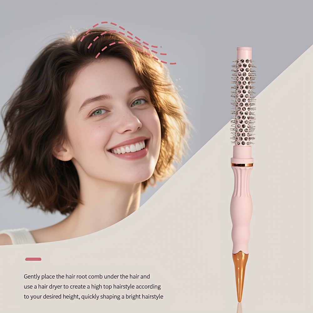 Salon-Grade Ceramic Thermal Curling Roller Comb