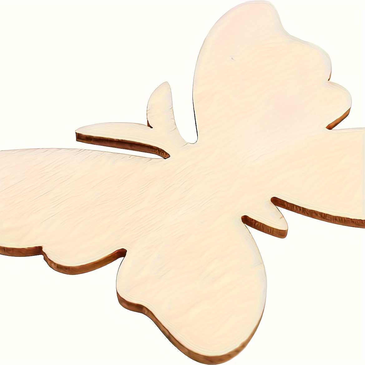 

10pcs Unfinished Wood Butterfly Cutouts For Crafts - Diy Wooden Butterfly Shapes For Painting, Decorations, And Creative Projects