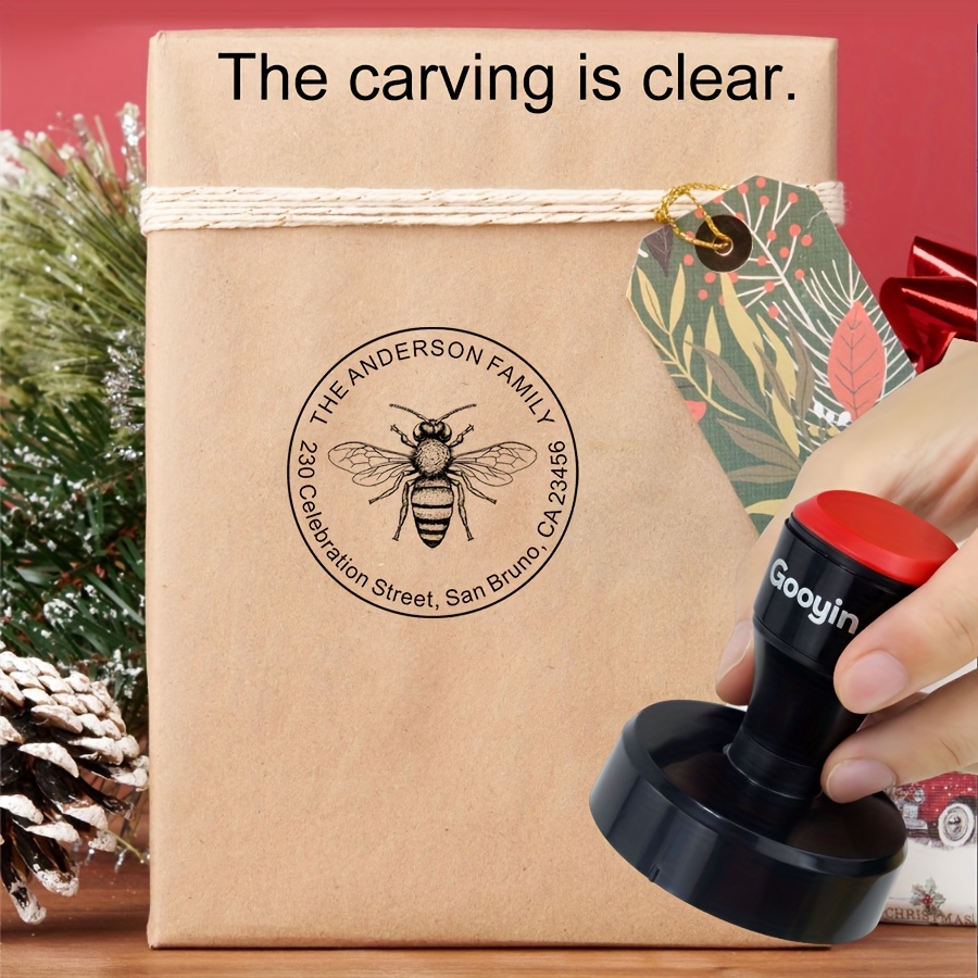 Tampon personnalisé pour les petites entreprises et l'apiculture