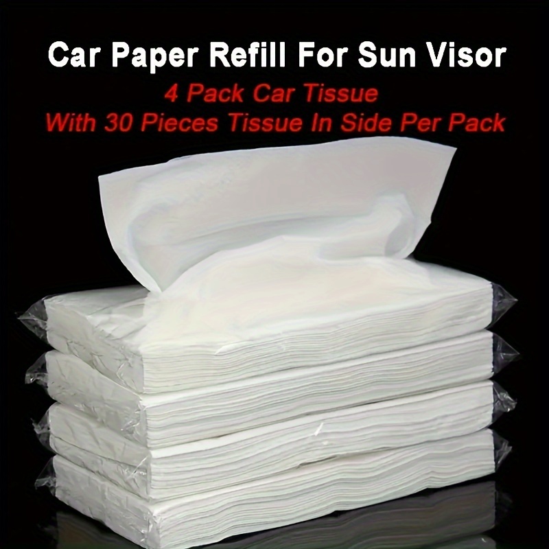 

4packs 30pcs Car Refill With 30pcs Per Pack Suitable For Car Box Paper Clips