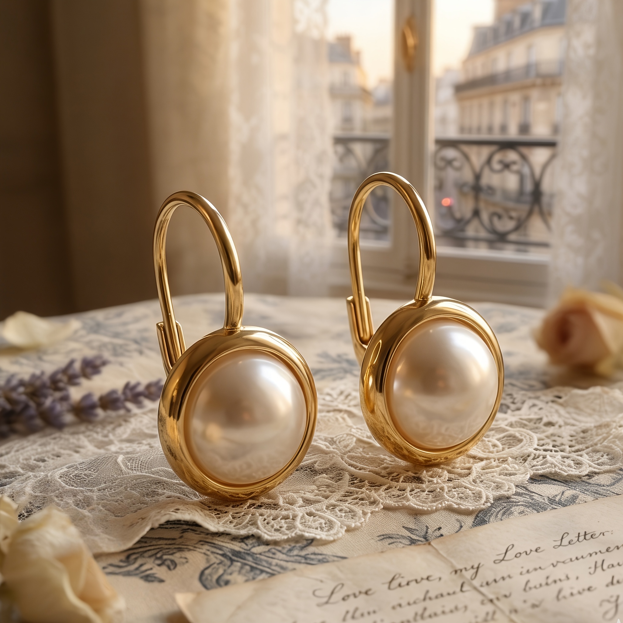 TEMU 1 Pair Plated Earrings Suitable For Weddings, Parties, Daily Wear - Round Minimalist Studs, Elegant Wedding Ear For, Versatile Gift For Banquets